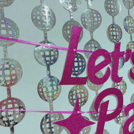 Let's Go Party Banner | Hens Party Decorations, Birthday Party Decorations, Nashville Supplies, Cowgirl Party Favor, Rodeo Theme