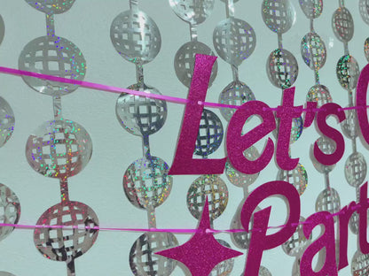 Let's Go Party Banner | Hens Party Decorations, Birthday Party Decorations, Nashville Supplies, Cowgirl Party Favor, Rodeo Theme