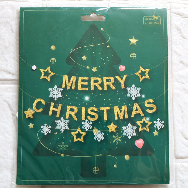 Merry Christmas, Be Merry, Glitter Christmas Bunting, Christmas Decorations, Christmas Garland, Merry Christmas sign