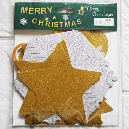 Merry Christmas, Be Merry, Glitter Christmas Bunting, Christmas Decorations, Christmas Garland, Merry Christmas sign