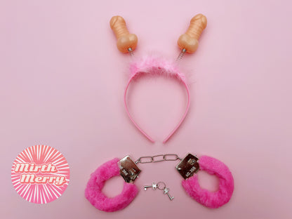 Pecker and Boobie Wine Bottle Stopper, Novelty Party Games Decor, Hens Night Bridal Shower, Hen Party Games, Penis Hoopla Ring