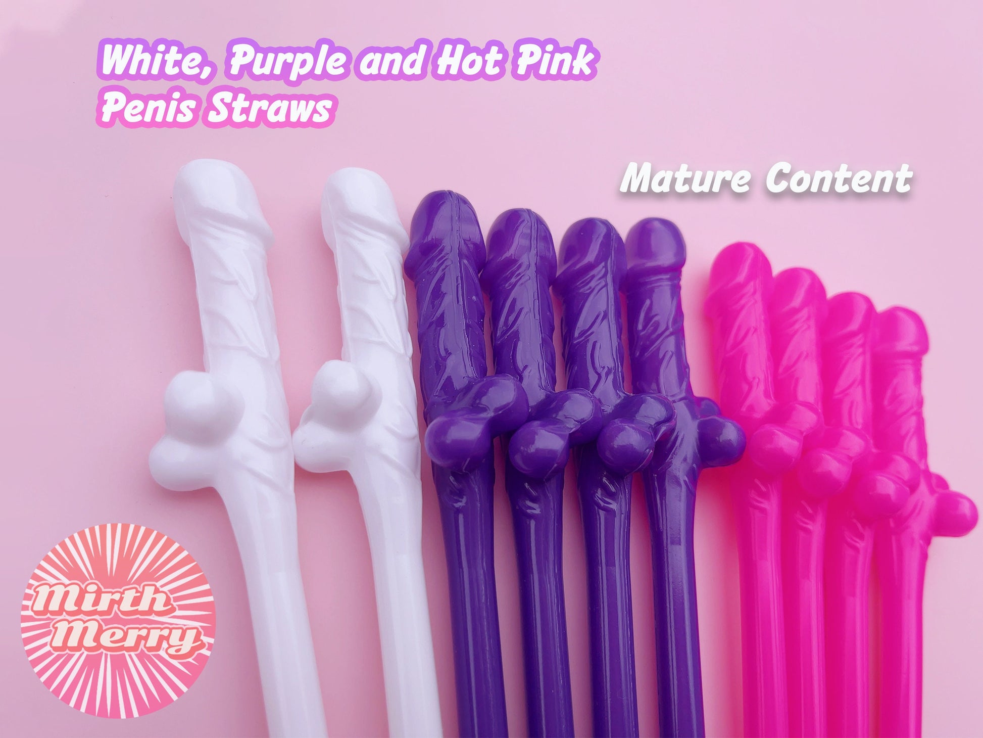 Mix Colors Penis Straws+Bride Straw, Hen Party Decoration Supplies, Party Favor Penis Confetti, Bridal Shower Wedding Drinking Game