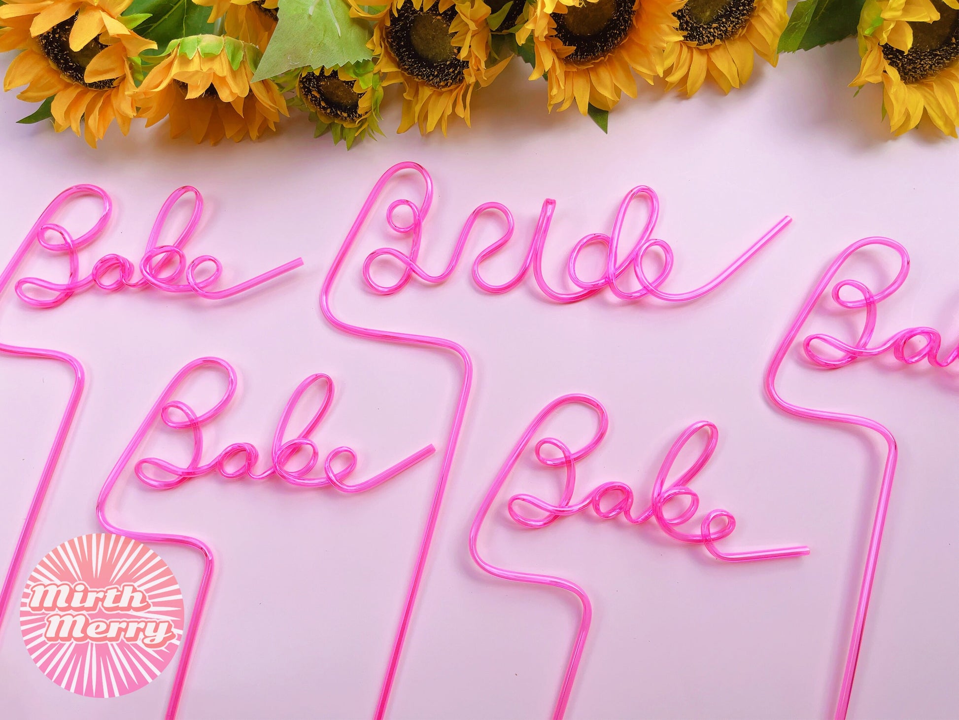 Bride Straw+Babe Straw | Bachelorette Party Favors | Bride To Be Gift | Hen Party Supplies, Bridal Shower Decorations, Bridesmaid Favor