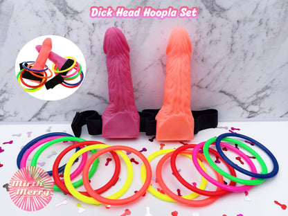 Penis Headband, Hen Party Favors Set, Novelty Party Games Decor, Hens Night Bridal Shower, Hen Party Games, Penis Hoopla Ring, Pink Handcuff