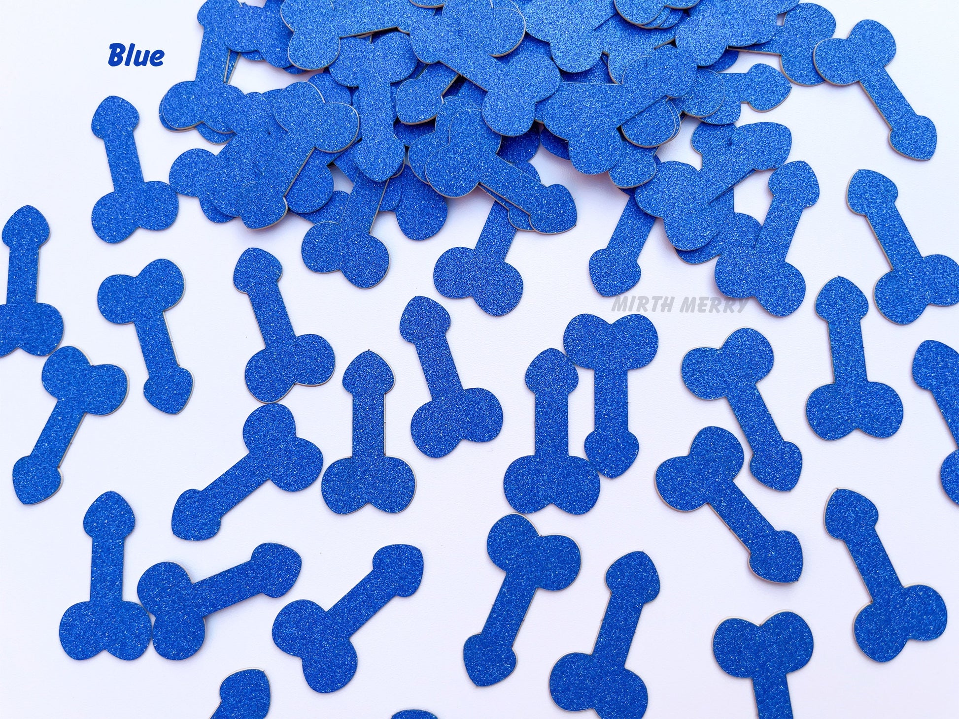 Penis Confetti, Sprinkle Confetti | Bachelorette Party Table Decorations, Hens Party Dick Supplies, Rose Gold Glitter Penis Confetti