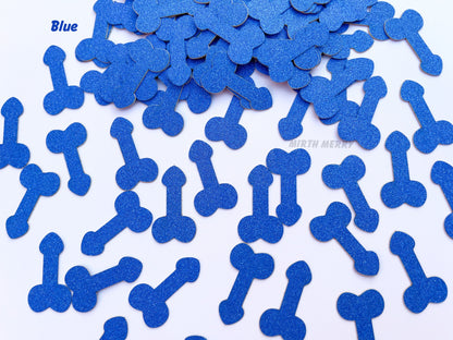Penis Confetti, Sprinkle Confetti | Bachelorette Party Table Decorations, Hens Party Dick Supplies, Rose Gold Glitter Penis Confetti