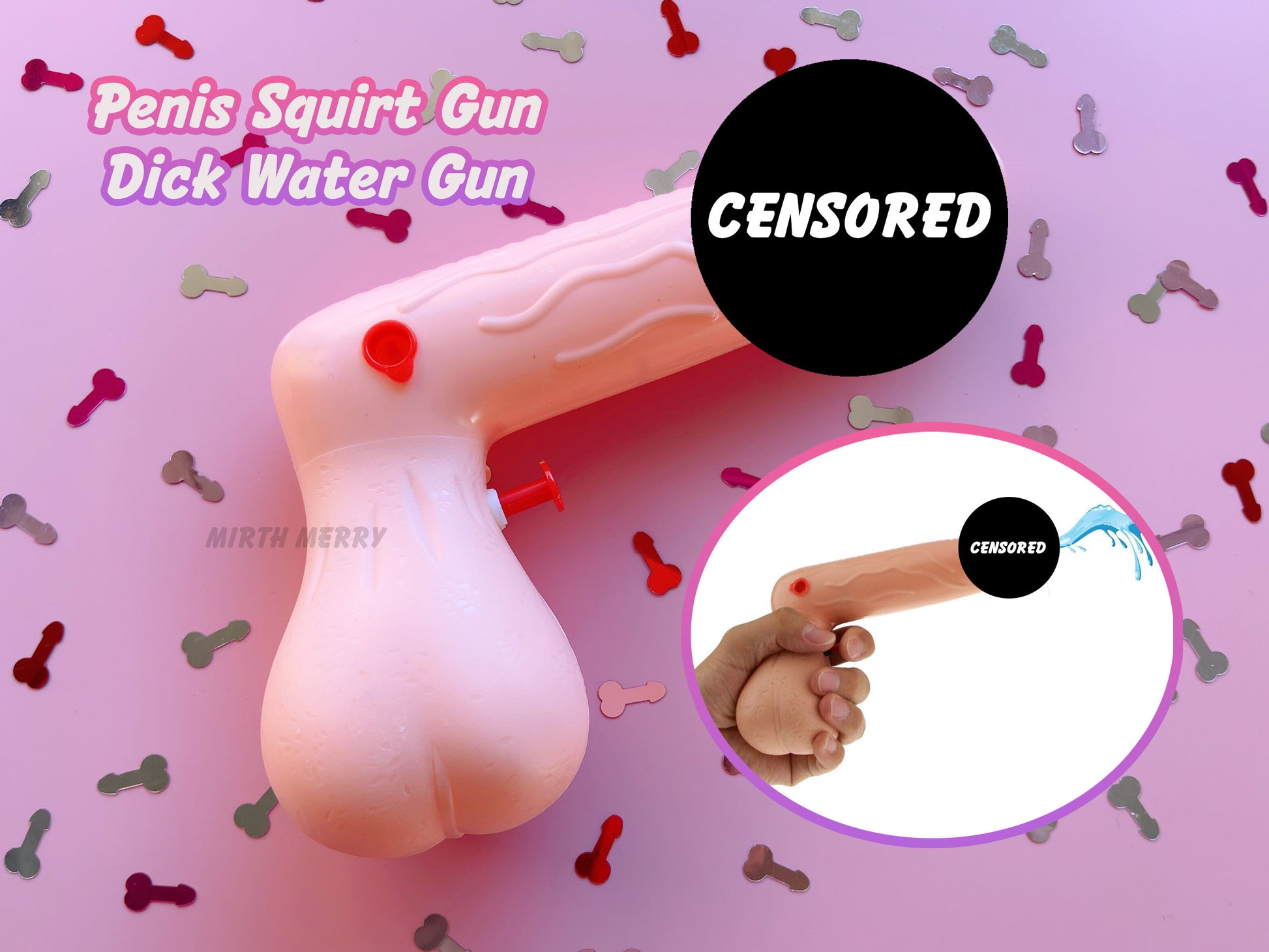 Penis Squirt Gun, Dick Water Gun, Bachelorette Party Games Decor, Hens Pool Party Decorations, Hen Party Games, Penis Hoopla Ring