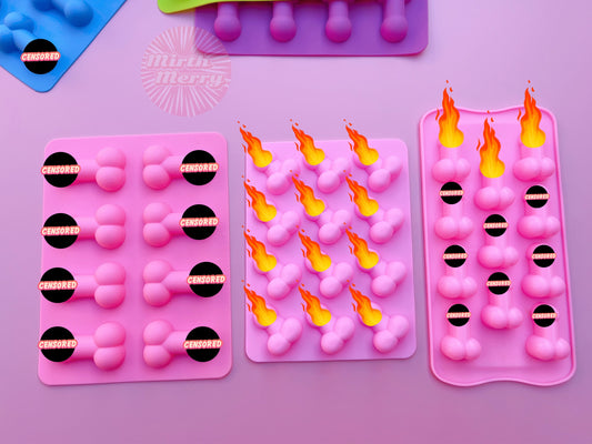 Penis Ice Cube Trays, Penis Chocolate Mold, Dick Ice Mold, Dick Chocolate Mold, Bachelorette Party Favors, Hen Party Favors, Ice Mold
