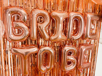 Rose Gold Bride To Be Diamond Ring and Penis Balloons Set | Hens Party Decoration, Bachelorette Party, Bridal Shower Decor Photo Backdrop