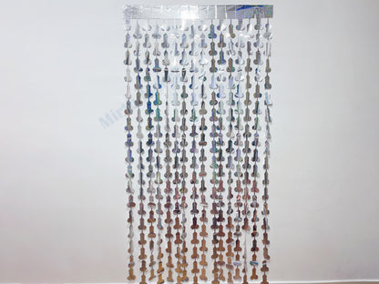 Black Penis Foil Curtain | Foil Fringe Curtain Penis Tinsel, Hen Party Bridal Shower Backdrop, Birthday Backdrop, Photo Booth, Dick Favors