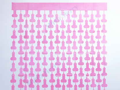 Black Penis Foil Curtain | Foil Fringe Curtain Penis Tinsel, Hen Party Bridal Shower Backdrop, Birthday Backdrop, Photo Booth, Dick Favors