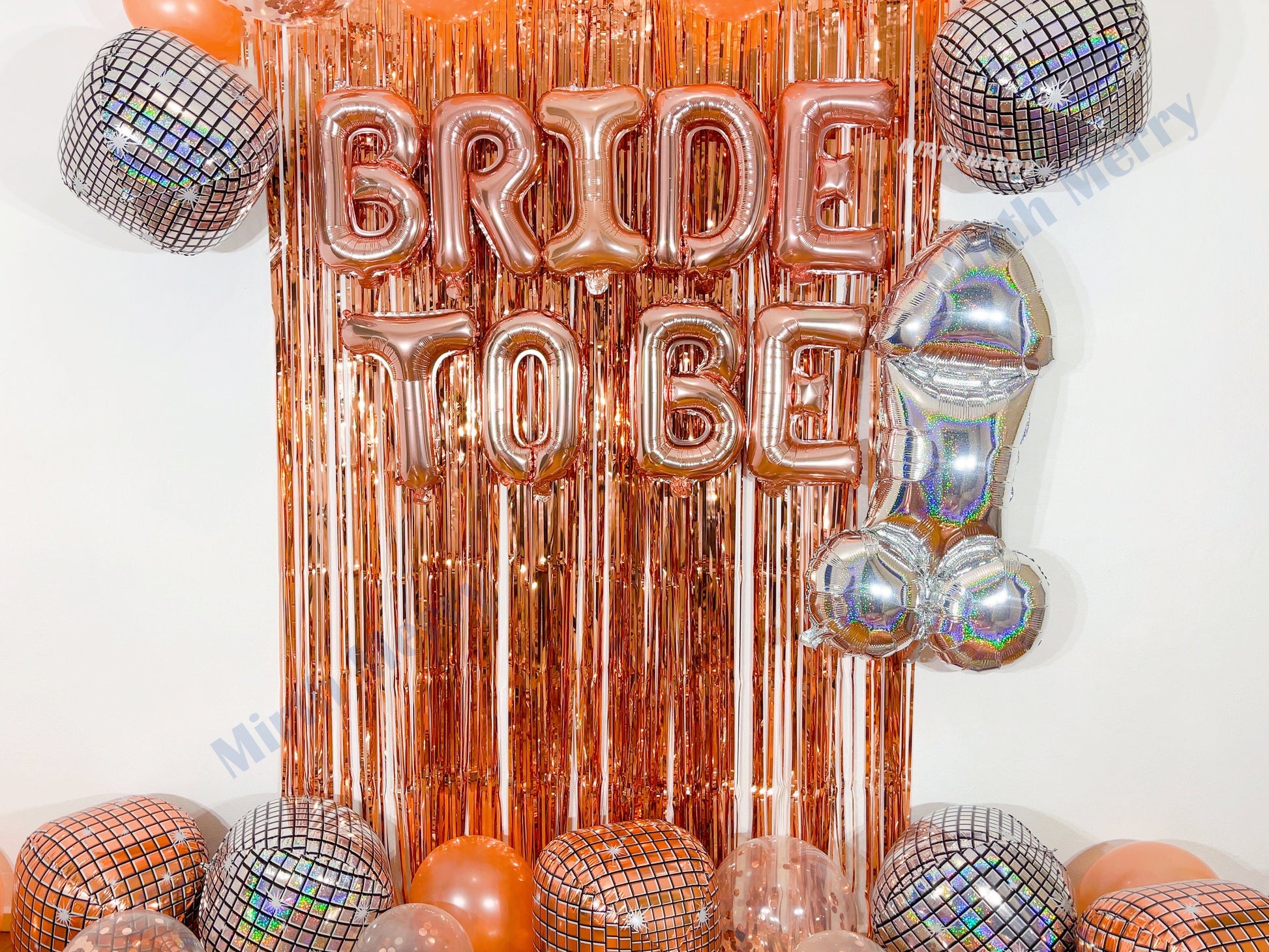 Penis Balloon | 40 inch Iridescent Penis, Rose Gold Penis | Bachelorette Party | Same Penis Forever| Hen Party | Bride to Be Bridal Shower