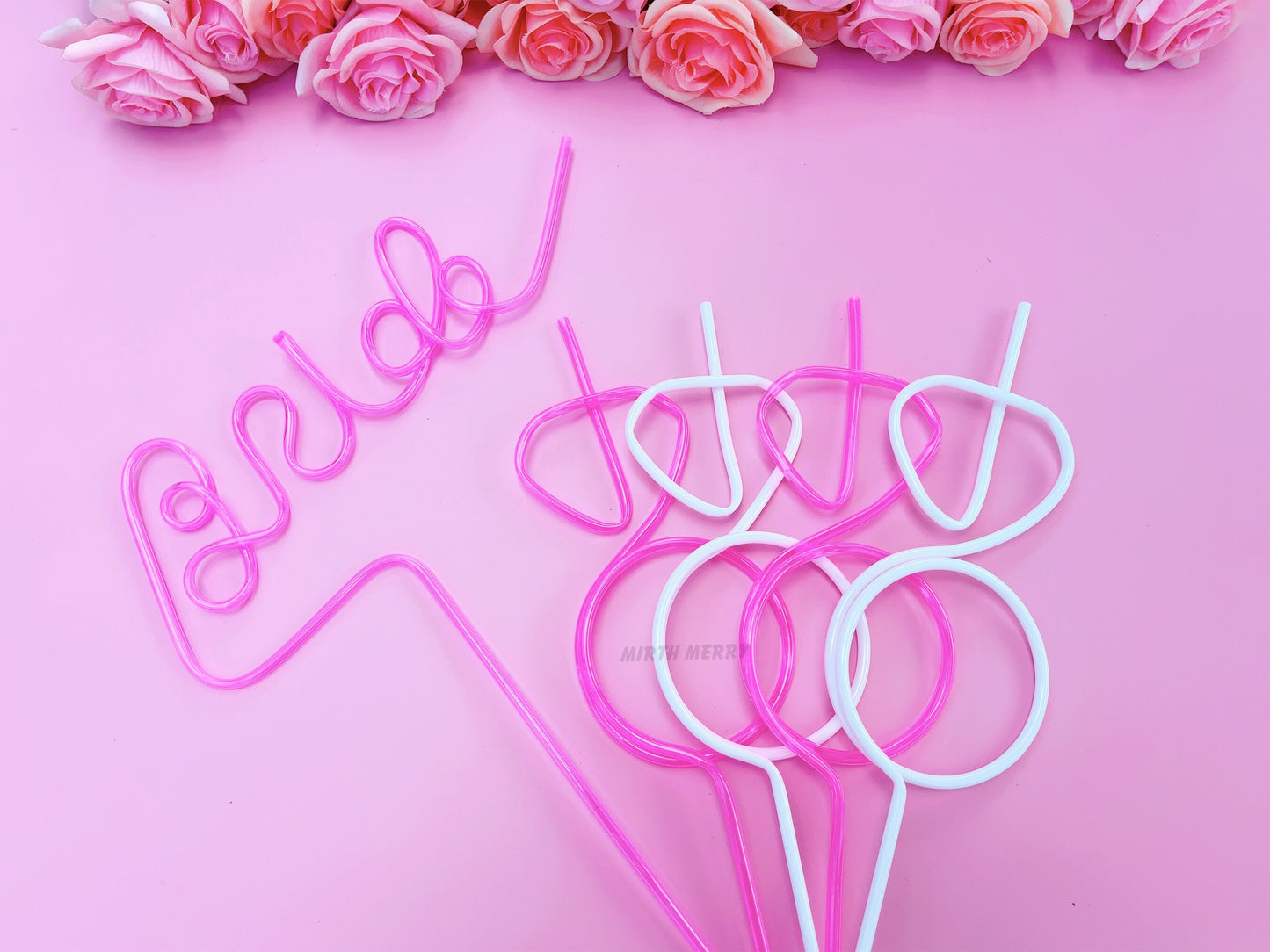 Bride Straw+Diamond Ring Straw | Bachelorette Party Favors | Bride To Be Gift | Hen Party Supplies, Bridal Shower + Party Decorations