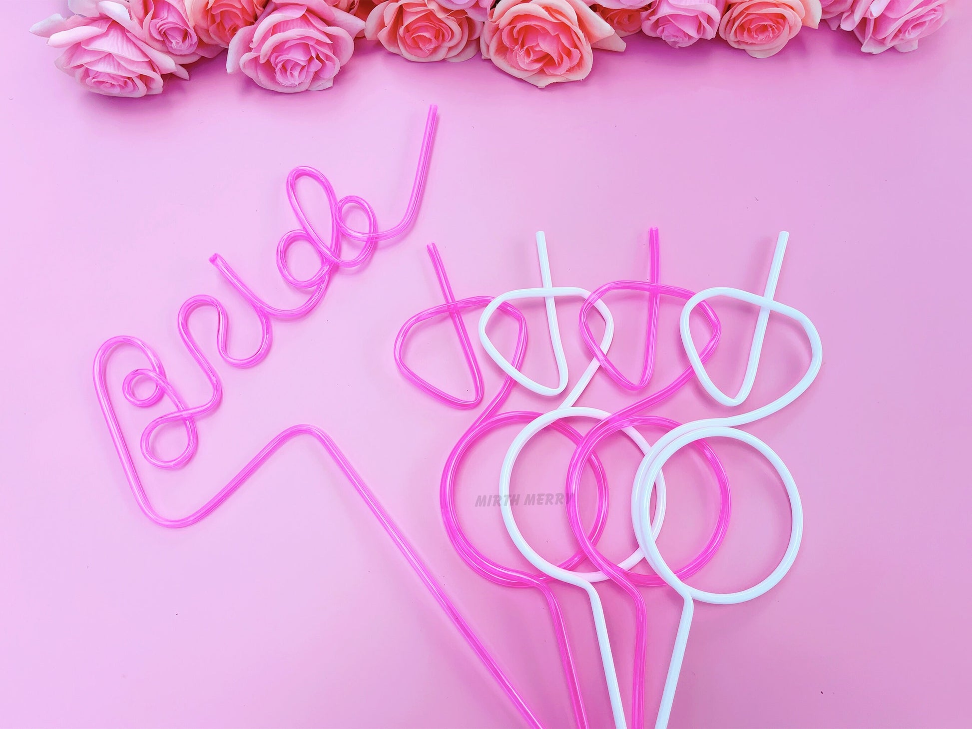 Bride Straw+Diamond Ring Straw | Bachelorette Party Favors | Bride To Be Gift | Hen Party Supplies, Bridal Shower + Party Decorations