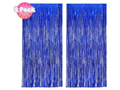 Holographic Silver Fringe Foil Curtain | Iridescent Backdrop, Bridal Shower Backdrop, Wedding, Hen Party, Birthday Photo Booth, Last Disco