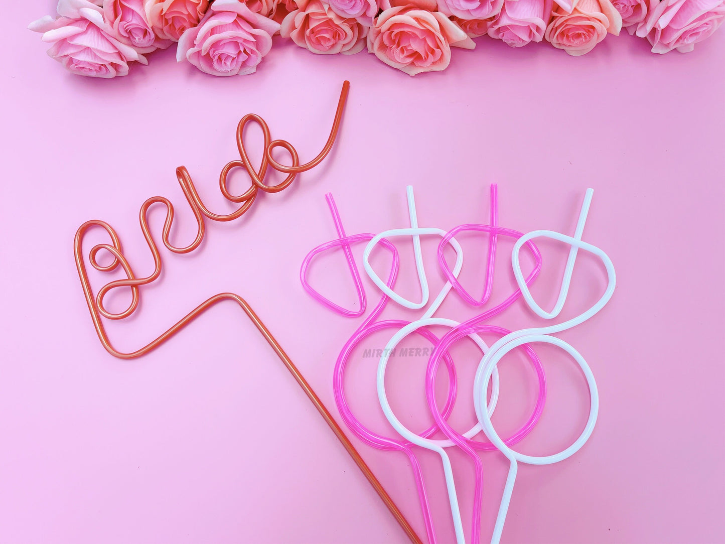 Bride Straw+Diamond Ring Straw | Bachelorette Party Favors | Bride To Be Gift | Hen Party Supplies, Bridal Shower + Party Decorations
